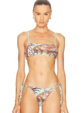 Skims X Roberto Cavalli Micro Bandeau Bikini Top